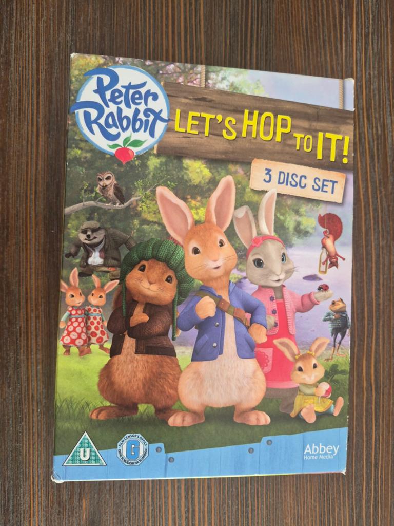 Peter Rabbit: Let's Hop To It! - 3 disc set, 24 afleveringen, Alle leeftijden, Ophalen of Verzenden