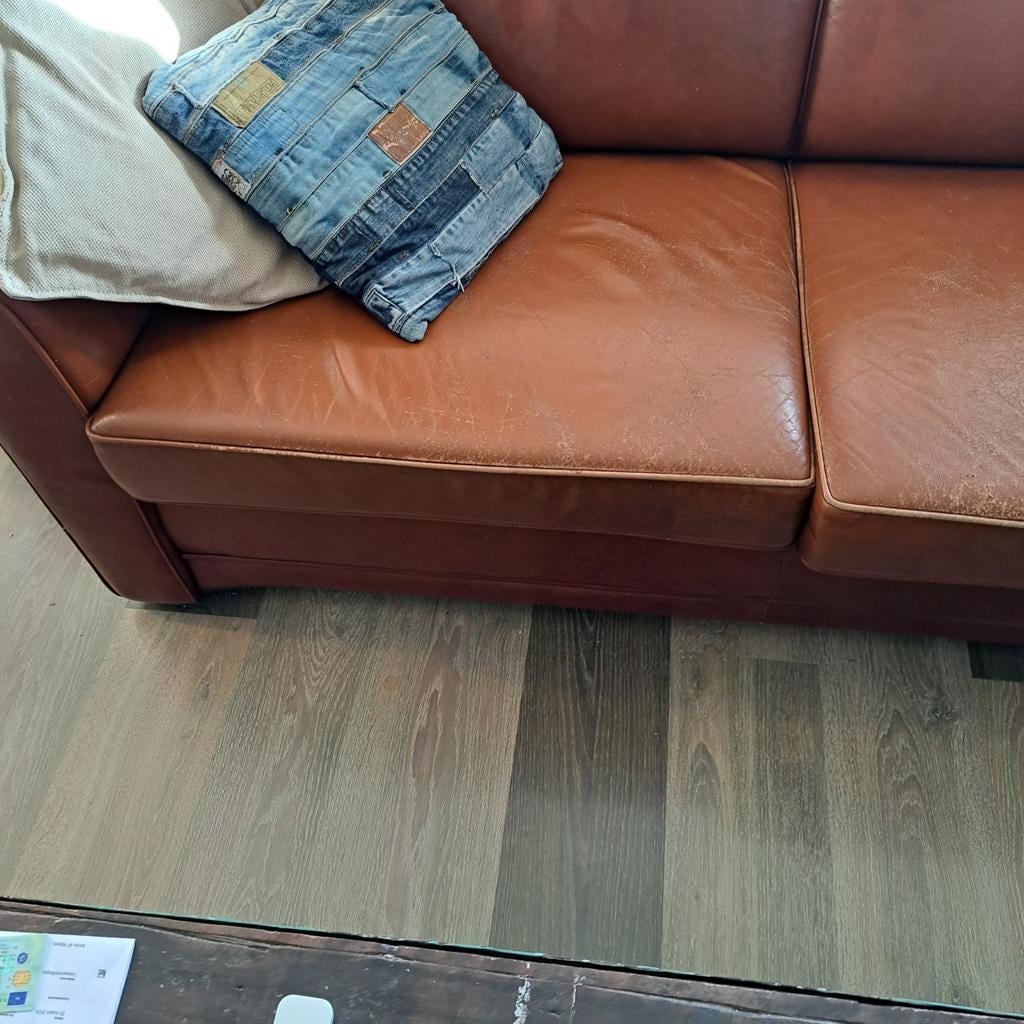 Te koop.bankstel, Huis en Inrichting, Banken | Bankstellen, Ophalen, Gebruikt, 75 tot 100 cm