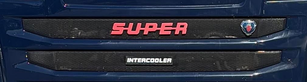 Scania SUPER of Intercooler Embleem, Auto-onderdelen, Ophalen of Verzenden, Nieuw, Overige automerken
