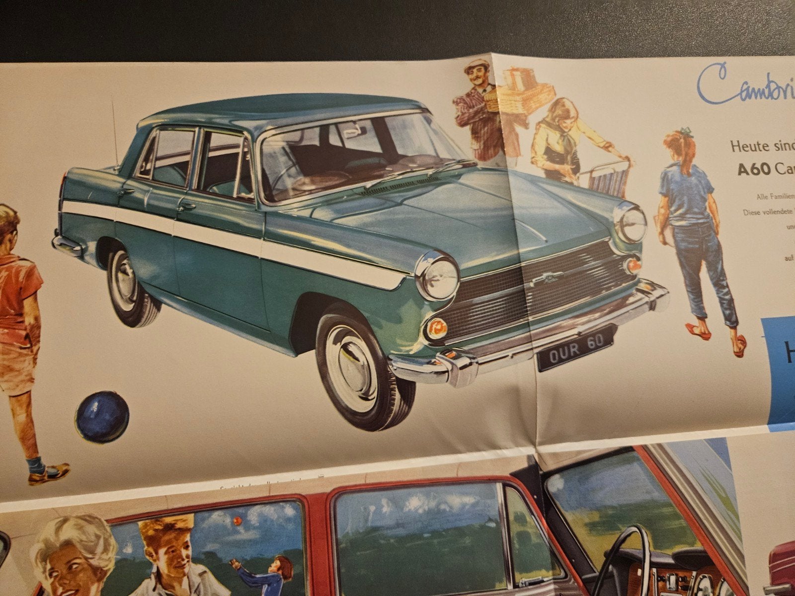 Brochure Austin A60 Cambridge, Ophalen of Verzenden, Zo goed als nieuw, Overige merken