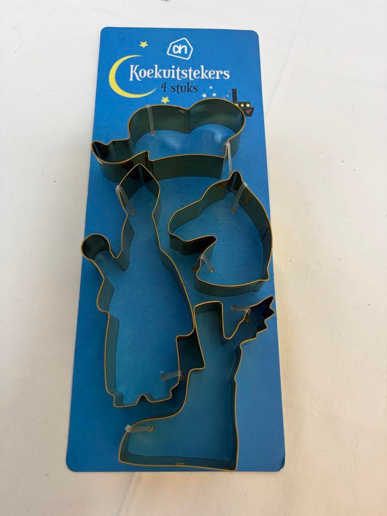 Sinterklaas koekuitstekers 4 stuks - Albert Heijn, Huis en Inrichting, Keuken | Keukenbenodigdheden, Overige typen, Ophalen of Verzenden