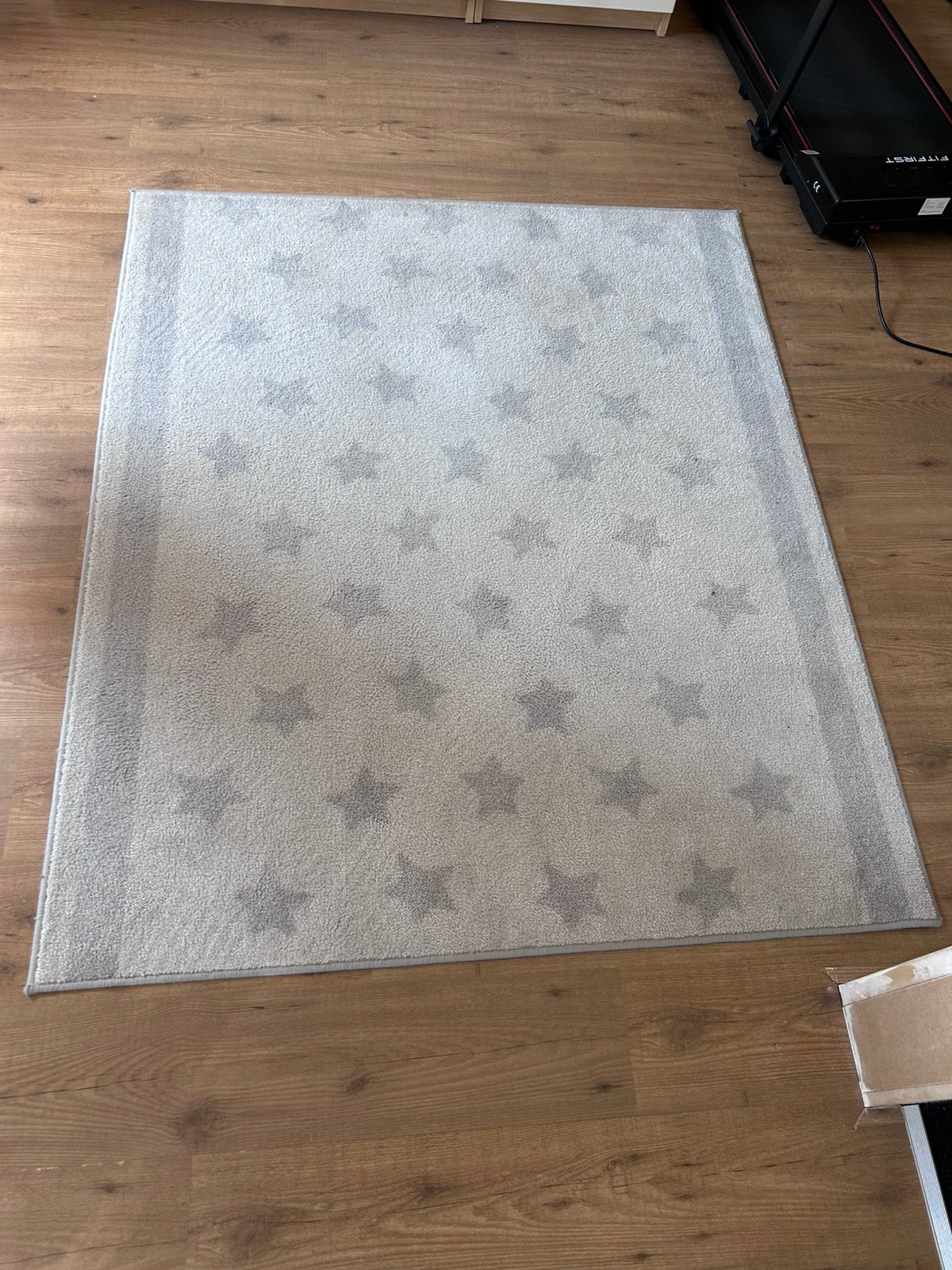 Vloerkeed met sterren, 30 cm of meer, 50 tot 150 cm, Ophalen of Verzenden, Zo goed als nieuw