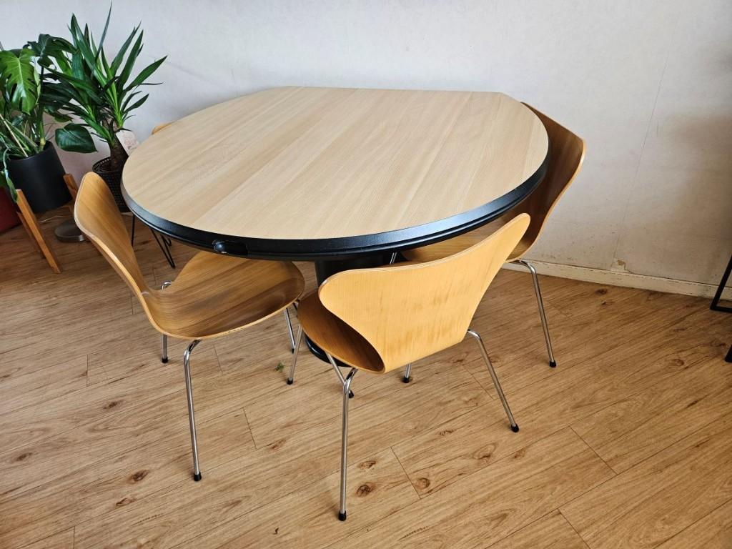 Eettafel, uitklapbaar, Huis en Inrichting, Tafels | Eettafels, Gebruikt, 100 tot 150 cm, 100 tot 150 cm, Vijf personen of meer
