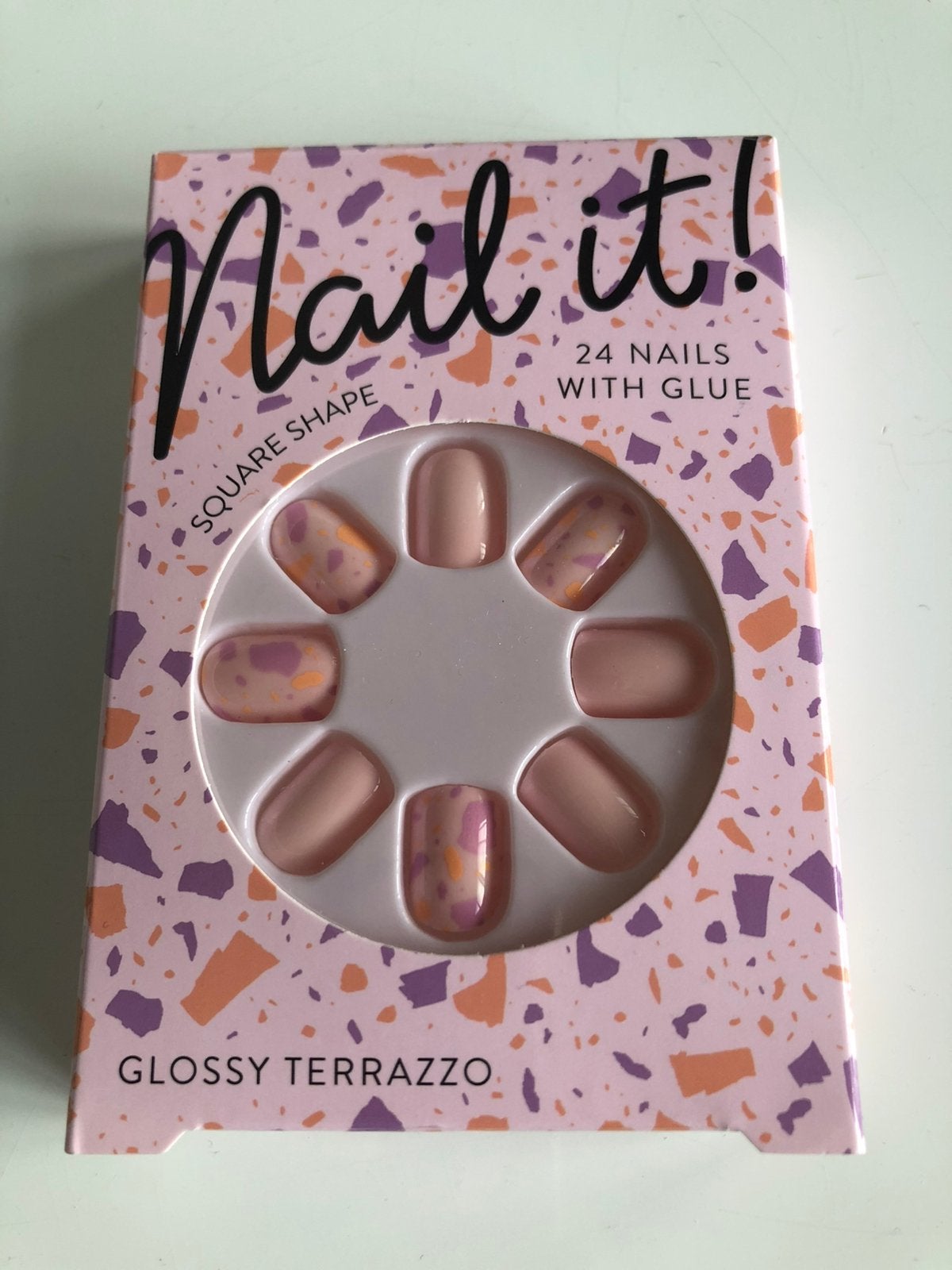 Nep nagels, 24 stuks, roze, nieuw, Nieuw, Ophalen of Verzenden, Toebehoren, Handen en Nagels