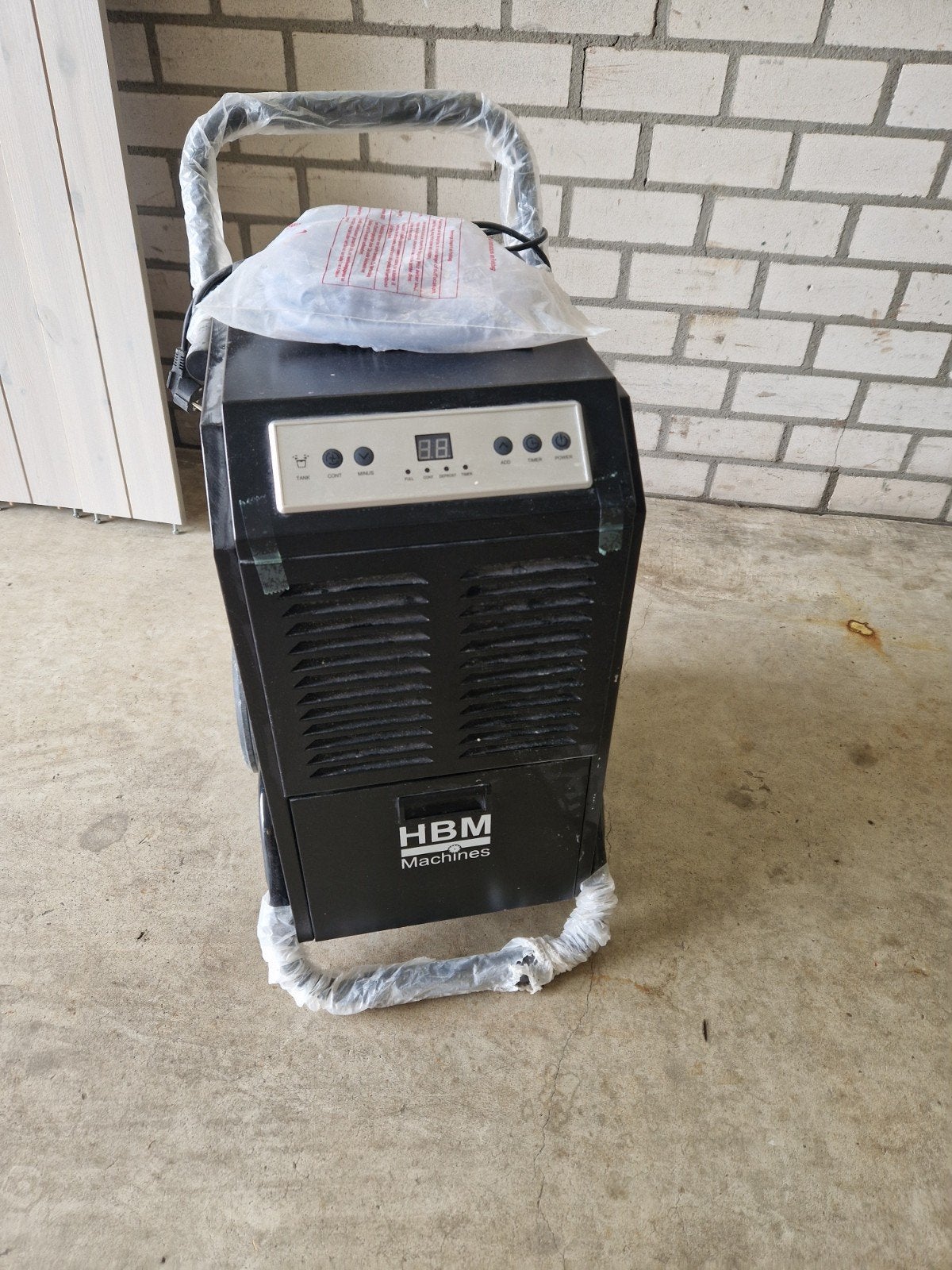 HBM Bouwdroger Ontvochtiger 50L 650W, Doe-het-zelf en Verbouw, Gereedschap | Overige machines, Ophalen, Zo goed als nieuw