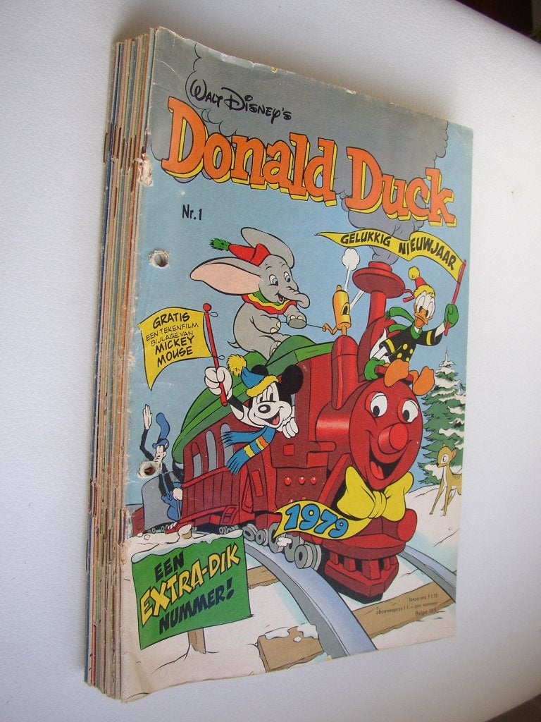 Donald Duck jaargang 1979, Boeken, Gelezen, Complete serie of reeks, Walt Disney, Europa
