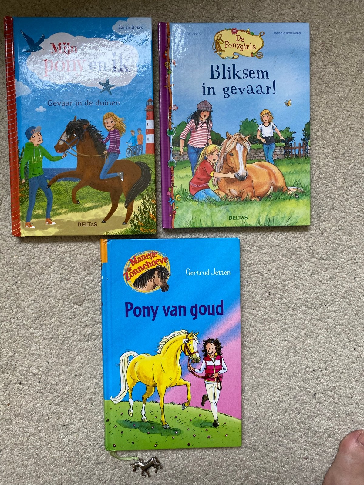 Mijn Pony en ik Bliksem in Gevaar, Pony van Goud paarden, Ophalen of Verzenden, Gelezen, Fictie