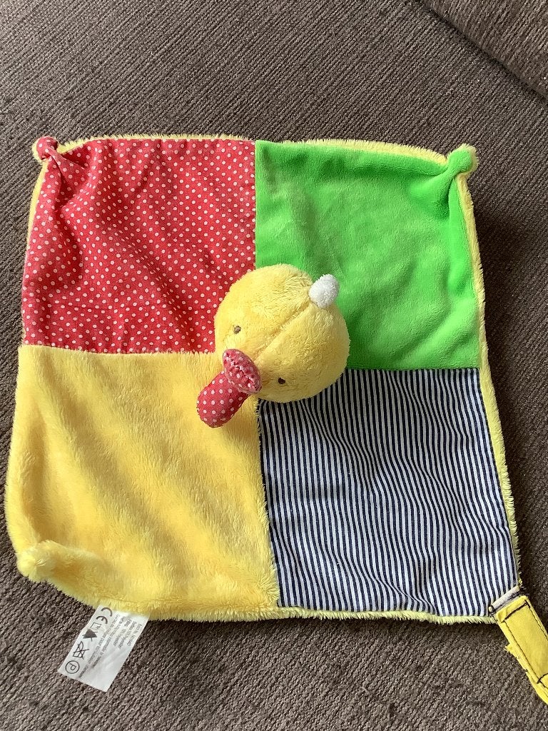 Wibra eend knuffeldoek knuffeldoekje lapje 4 euro, Kinderen en Baby's, Speelgoed | Knuffels en Pluche, Ophalen of Verzenden, Zo goed als nieuw