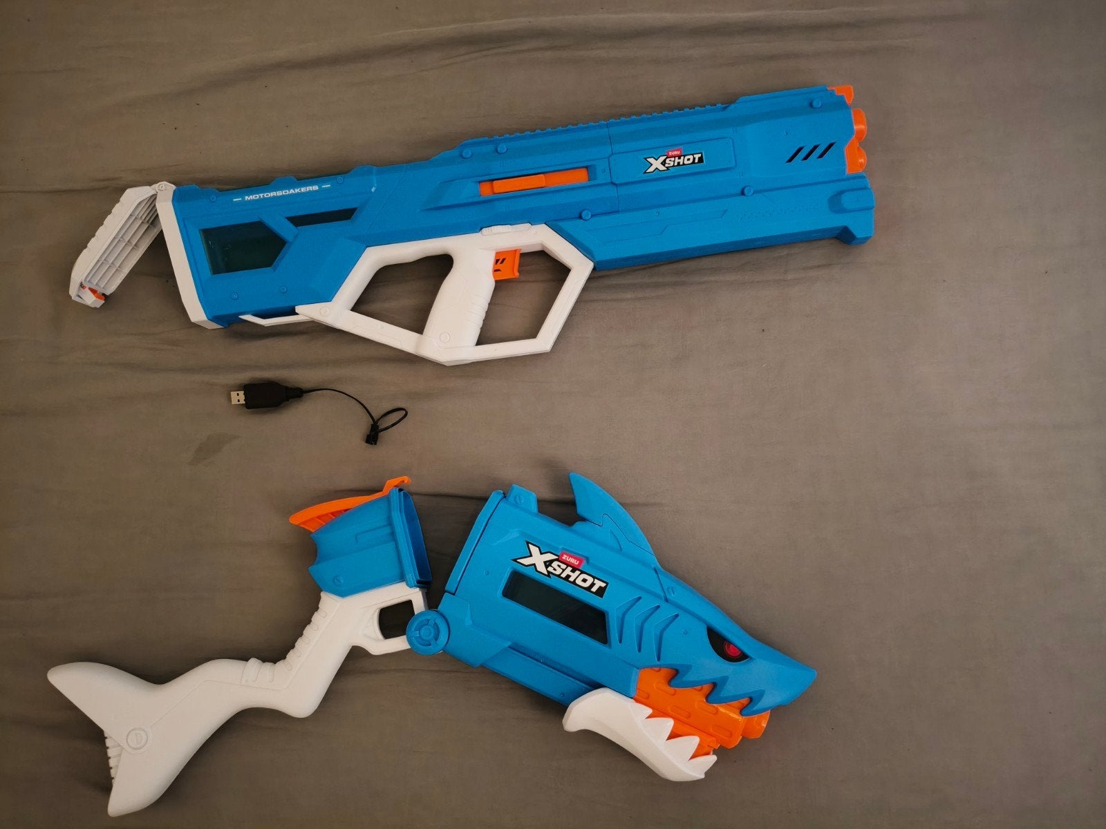 X-Shot waterpistolen set (1x elektrisch)- Nieuwstaat, Kinderen en Baby's, Speelgoed | Overig, Ophalen, Zo goed als nieuw, Jongen of Meisje