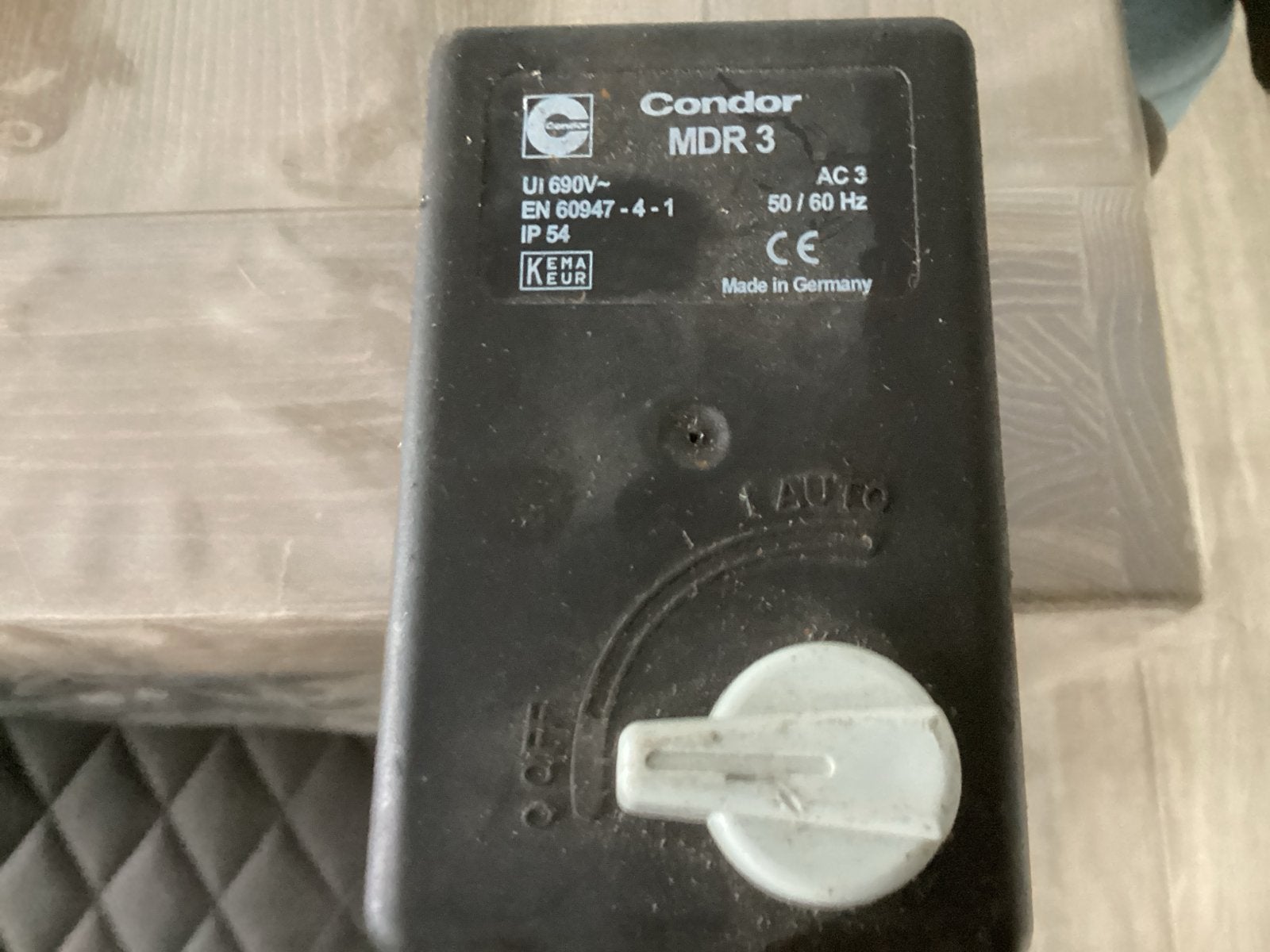 Condor MDR 3 Drukregelaar voor Compressor, Ophalen of Verzenden, Gebruikt, 10 bar of meer