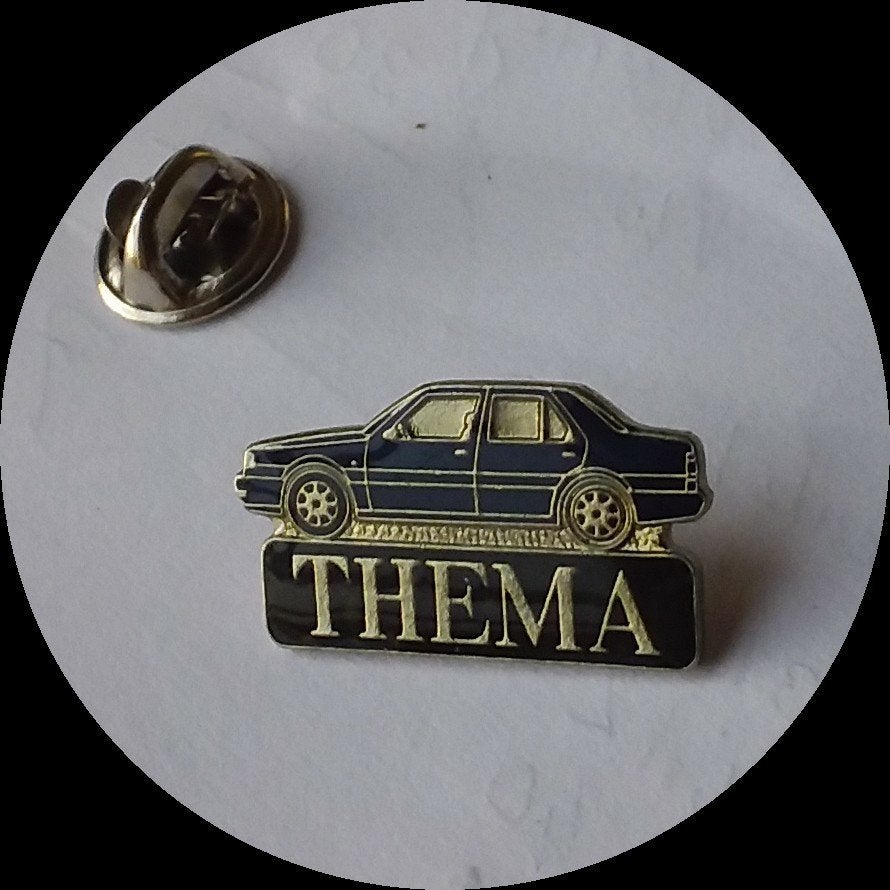 LANCIA THEMA pin, Ophalen of Verzenden, Zo goed als nieuw, Transport, Speldje of Pin