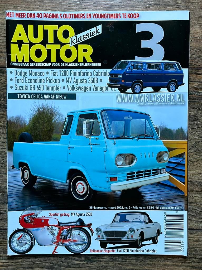 AMK: Toyota Celica T50, Fiat 1200 Pininfarina Cabrio, Ophalen of Verzenden, Zo goed als nieuw, Algemeen