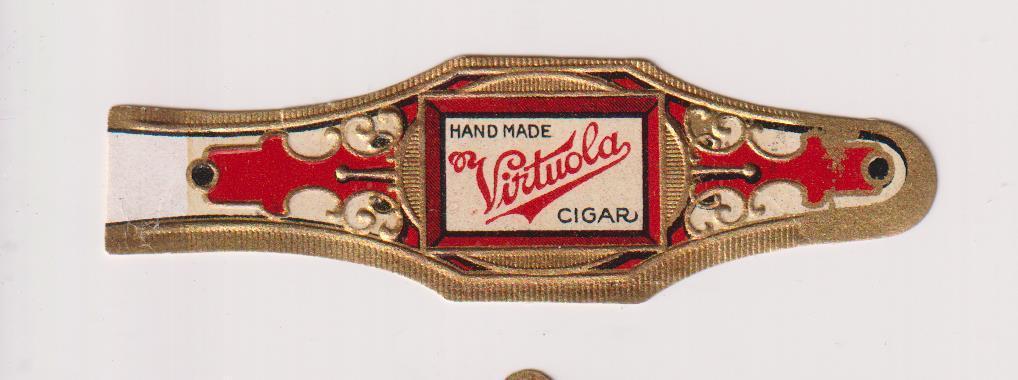 sigarenbanden - VIRTUOLA, Ophalen of Verzenden, Zo goed als nieuw, Sigarenbandjes