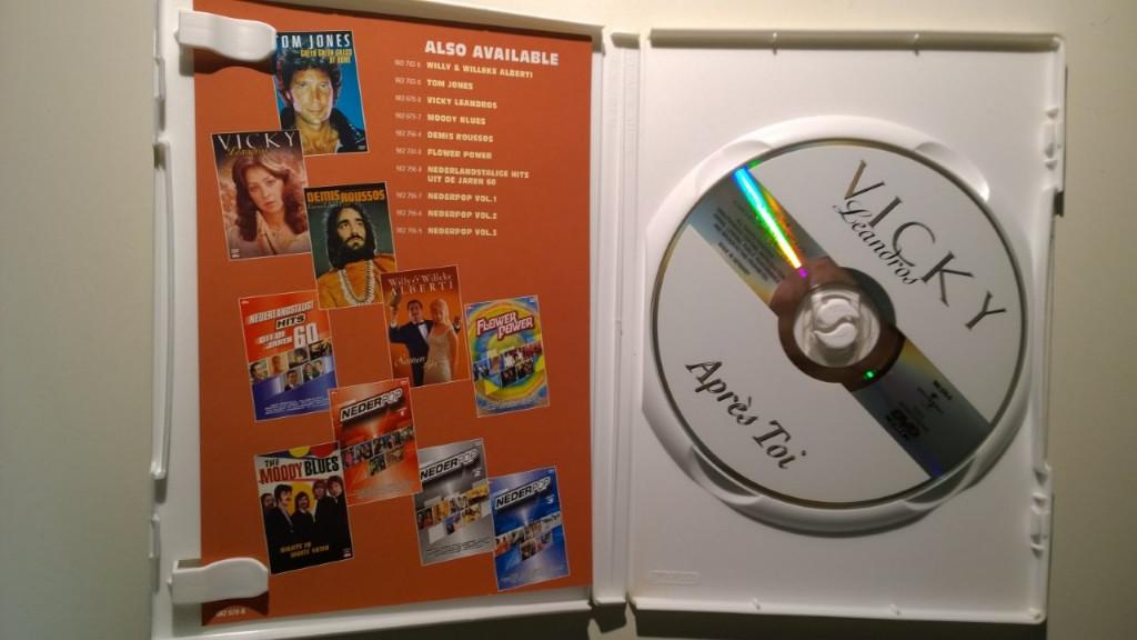 Vicky Leandros - Après Toi (DVD), Alle leeftijden, Ophalen of Verzenden, Zo goed als nieuw