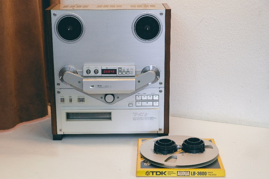 Akai GX-747 bandrecorder, Ophalen, Bandrecorder, Met banden