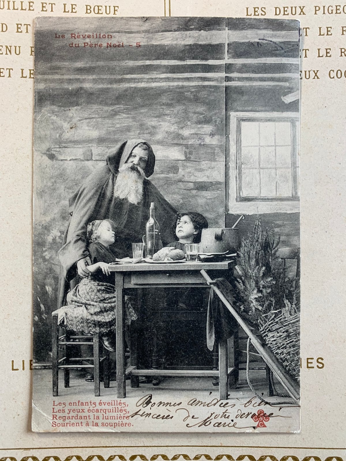 1904 Le Réveillon du Père Noël - kerst (HH), Ophalen of Verzenden, Voor 1920, Gelopen, Feest(dag)