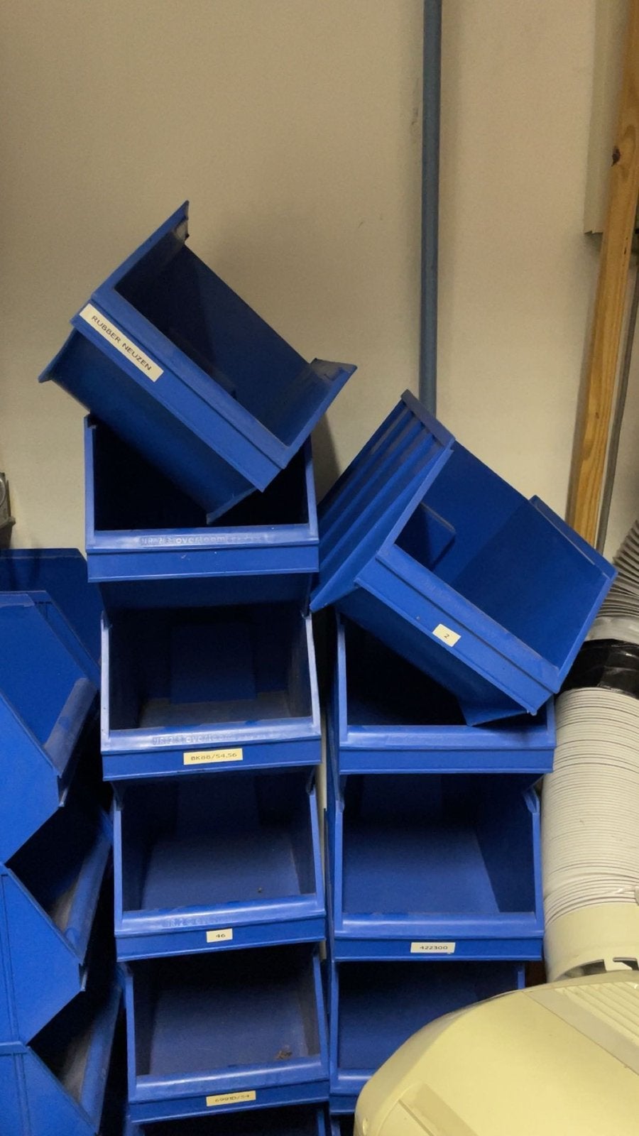 Opberg bakken 27 stuks, Minder dan 50 cm, Ophalen of Verzenden, Zo goed als nieuw, Minder dan 40 cm
