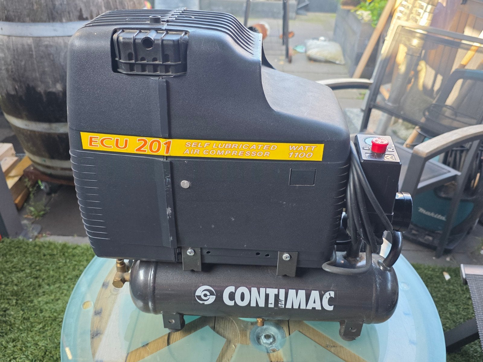 Contimac ECU 201 Compressor, Ophalen, Gebruikt, 6 tot 10 bar, Minder dan 200 liter/min