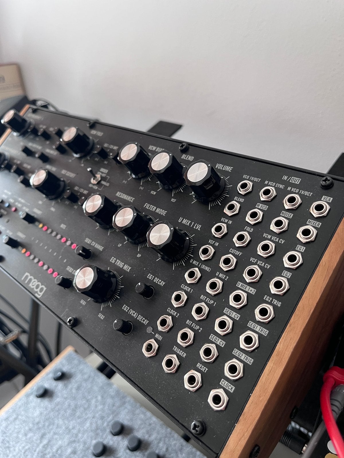 Moog Labyrinth Synthesizer met doos, patchcables en patchshe, Ophalen of Verzenden, Zo goed als nieuw, Overige aantallen, Overige merken