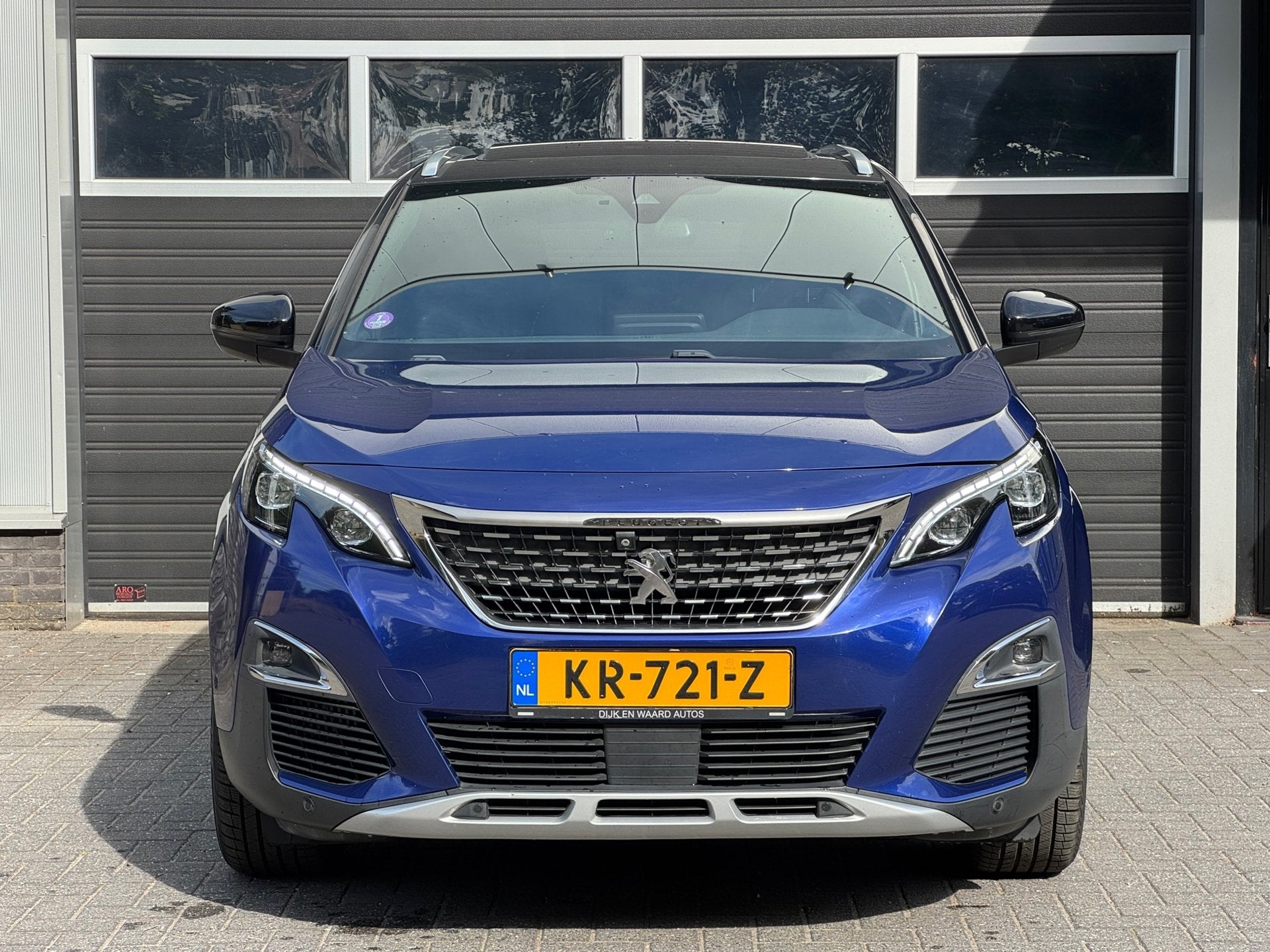 Peugeot 3008 1.6 e-THP GT Line EXPORT PRIJS EX BPM, Euro 6, 4 cilinders, Blauw, Leder en Stof