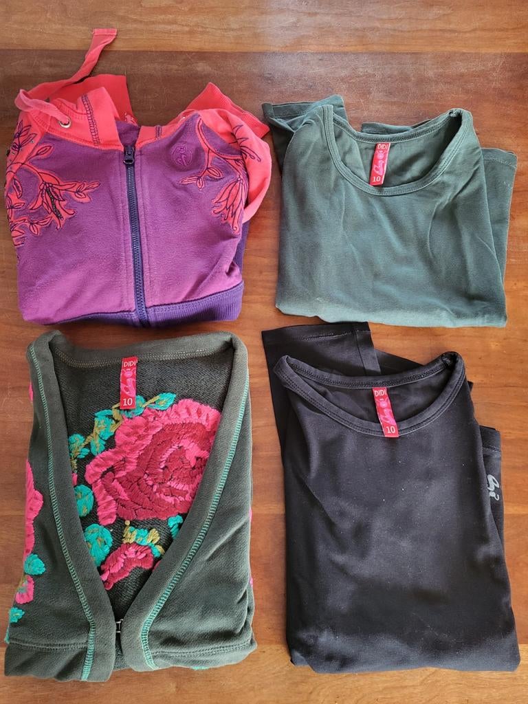 Didi Girls Kledingpakket Maat 10: Shirts & Vesten, Kinderen en Baby's, Didi Girls, Meisje, Ophalen of Verzenden, Zo goed als nieuw