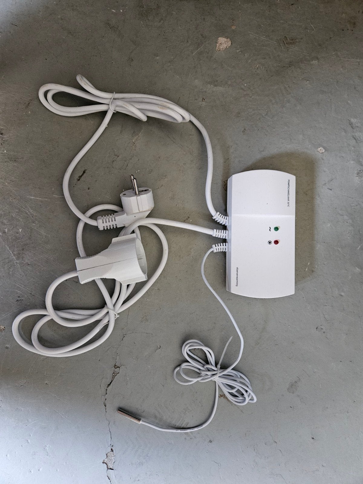 Pompschakeling vloerverwarming met temperatuursensor, Ophalen, Gebruikt, Minder dan 30 cm, Overige typen