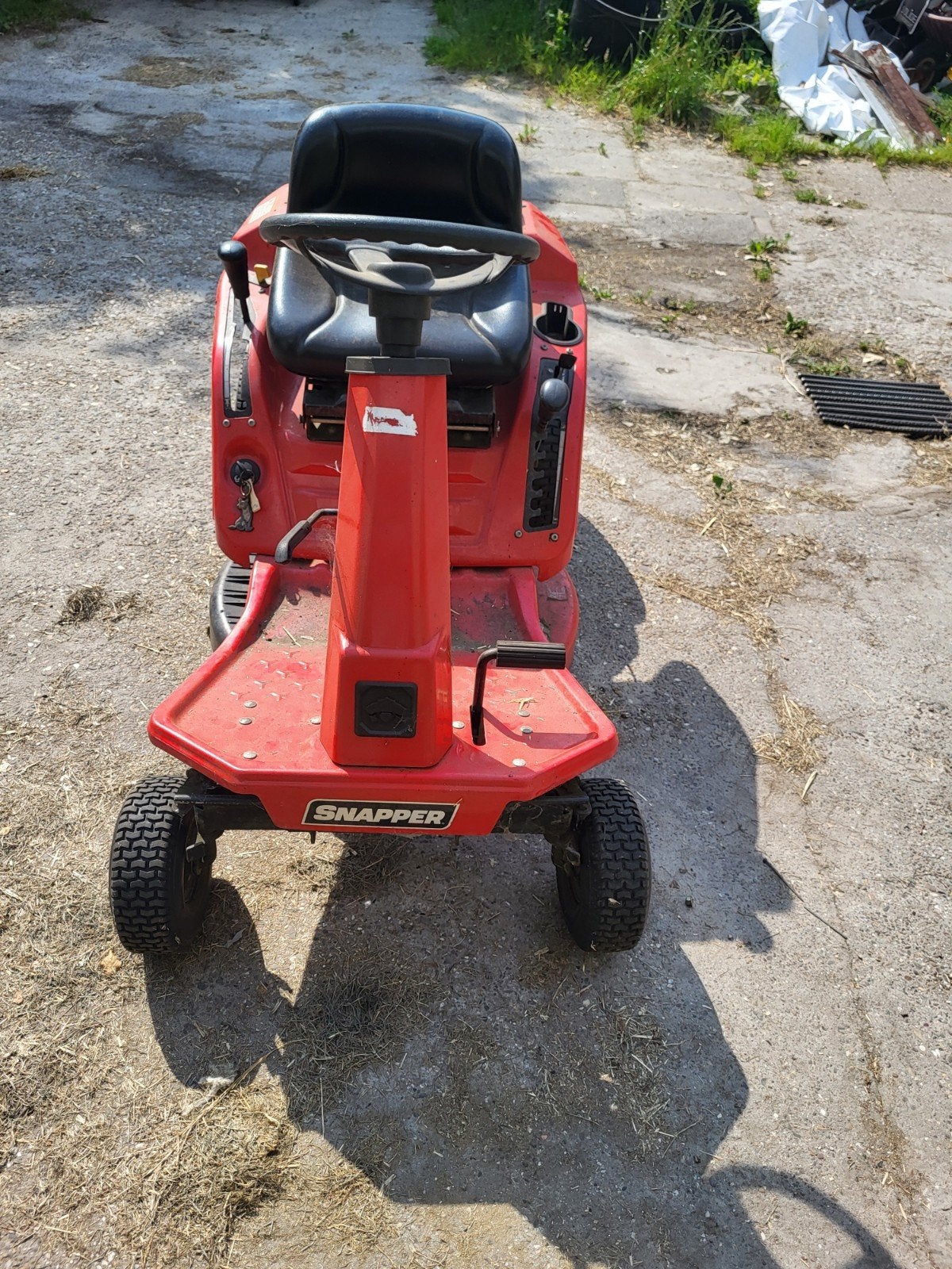 Snapper grasmaaier, Tuin en Terras, Grasmaaiers, Ophalen of Verzenden, Gebruikt, 50 cm of meer