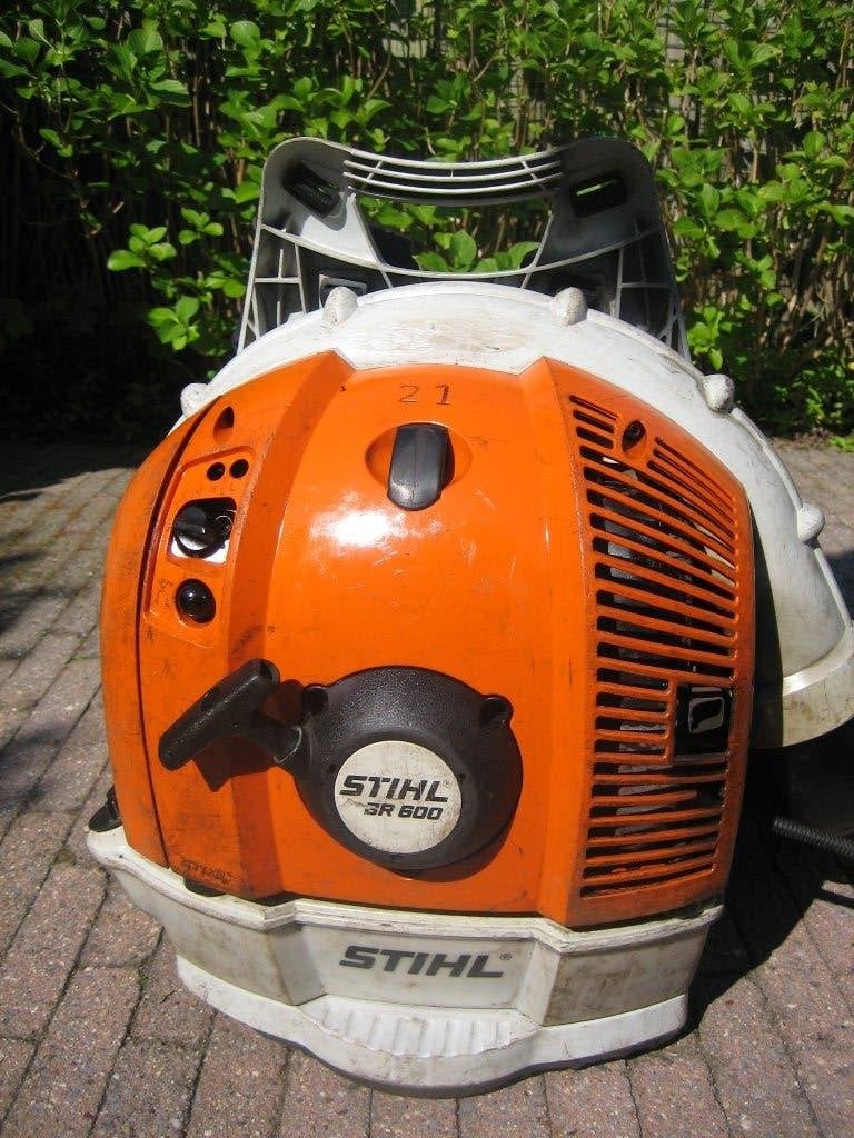 Stihl BR600 Bladblazer Ruggedragen Benzine 4-MIX, Ophalen, Gebruikt, Ruggedragen, Stihl