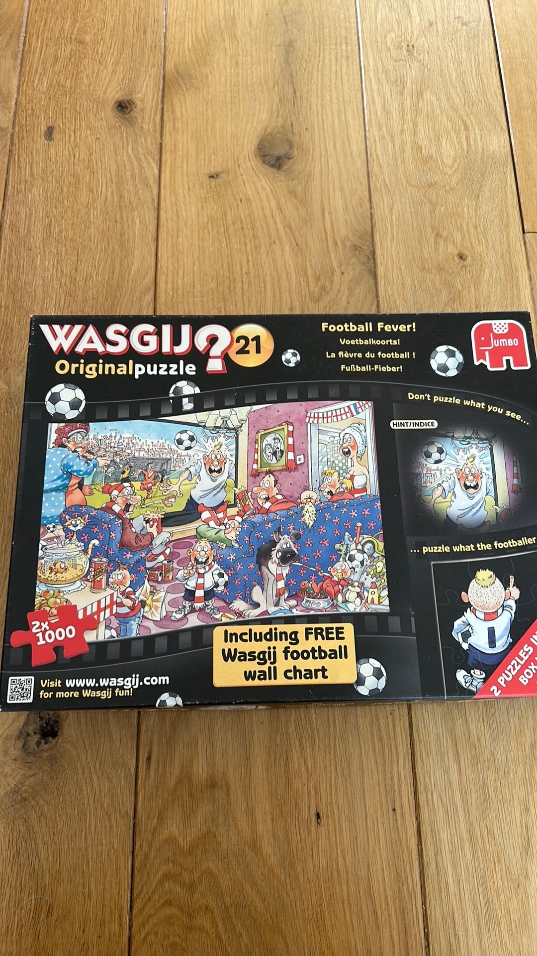 2X1000 stuks puzzel, Ophalen, Minder dan 500 stukjes, Zo goed als nieuw