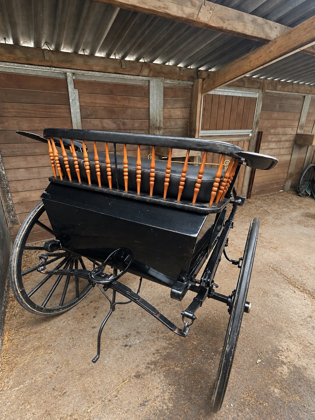 Dameswagen hackney kleine maat + tuig, Zo goed als nieuw, Overige typen, Pony