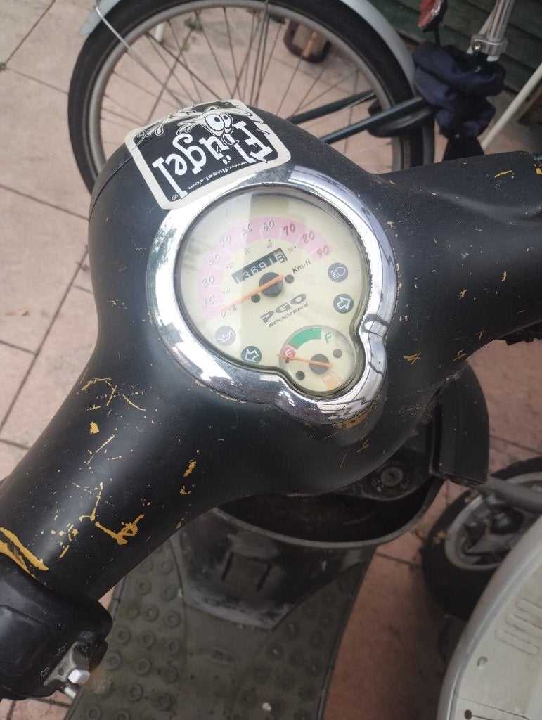 PGO 25km/h – Project Scooter –  Met Papieren – Start Niet, Gebruikt, Benzine, Ophalen, Overige merken