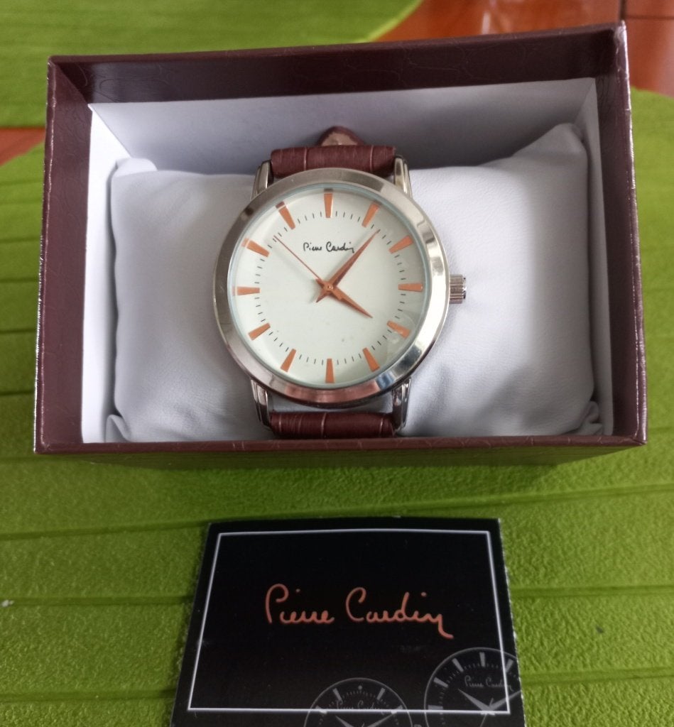 Heren horloge Pierre Gardin, Overige merken, Leer, Polshorloge, Nieuw