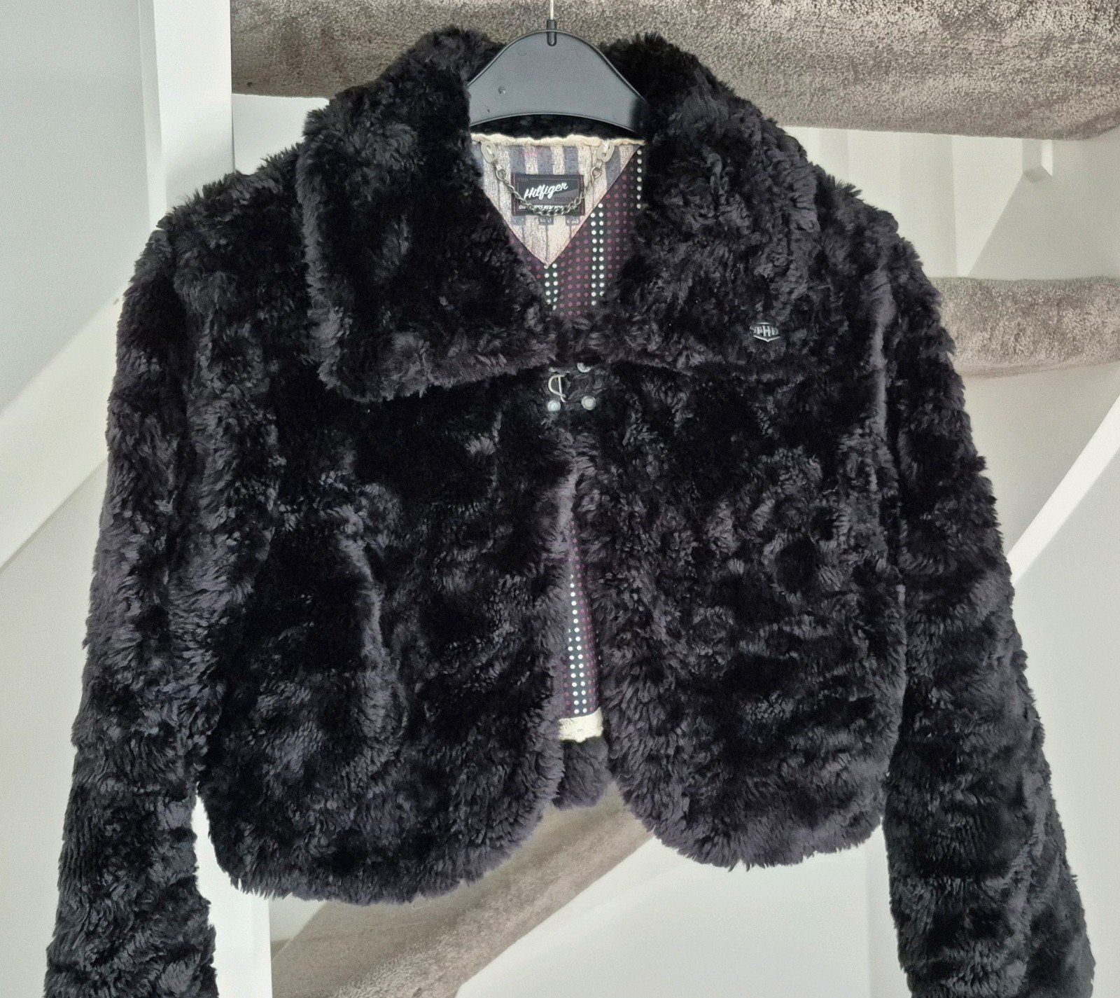 Bolero, kort jasje, zwart, Tommy Hilfigger, 36, Verzenden, Zo goed als nieuw, Zwart