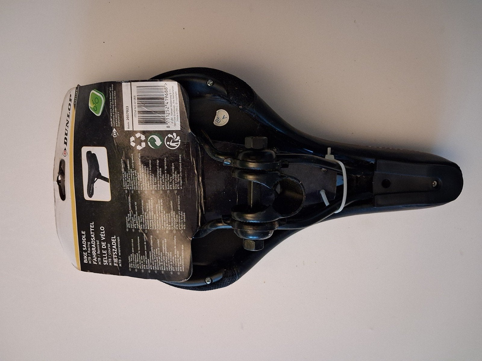 Dunlop Fietszadel - Nieuw en Comfortabel, Elektrische fiets, Ophalen of Verzenden, Zadel, Dunlop