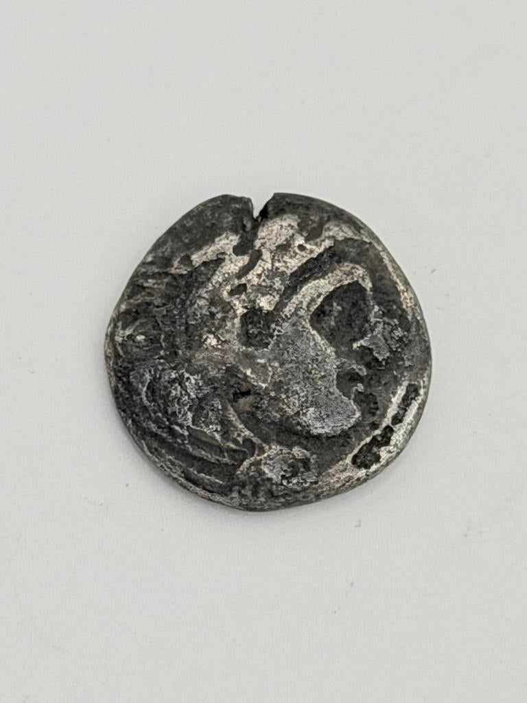 Oude Griekse munt Alexander de Grote zilver, Postzegels en Munten, Munten | Europa | Niet-Euromunten, Overige landen, Zilver, Ophalen of Verzenden