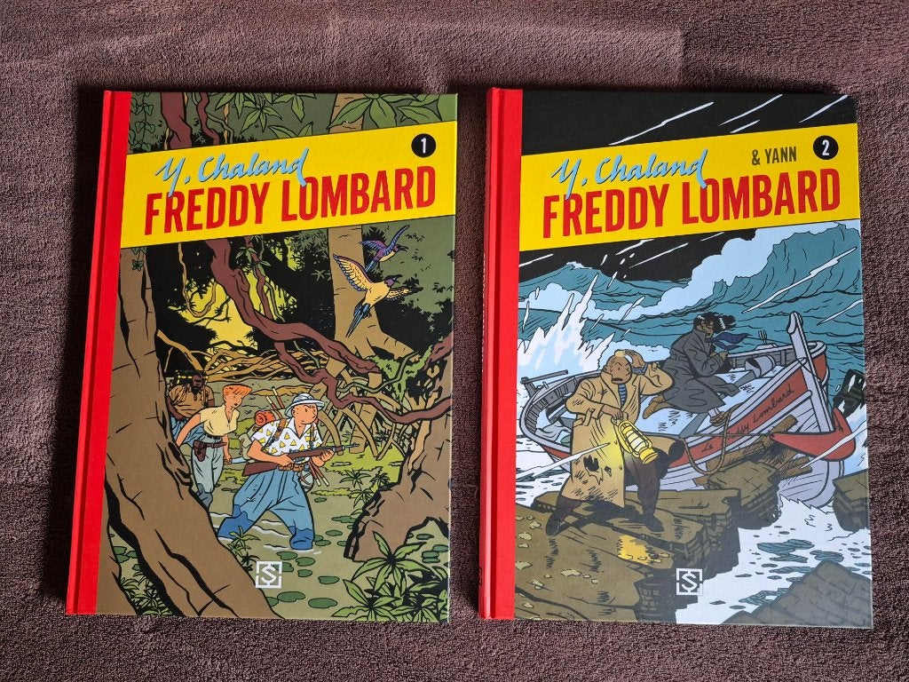 2 delen Freddy Lombard van Yves Chaland nwst, Boeken, Eén stripboek, Ophalen of Verzenden, Nieuw