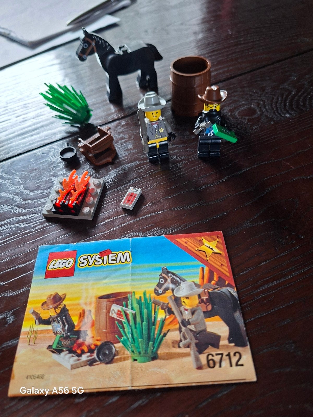 lego system klassieke lego western setje nr 6712  uit 1996, Gebruikt, Lego, Ophalen of Verzenden, Compleet