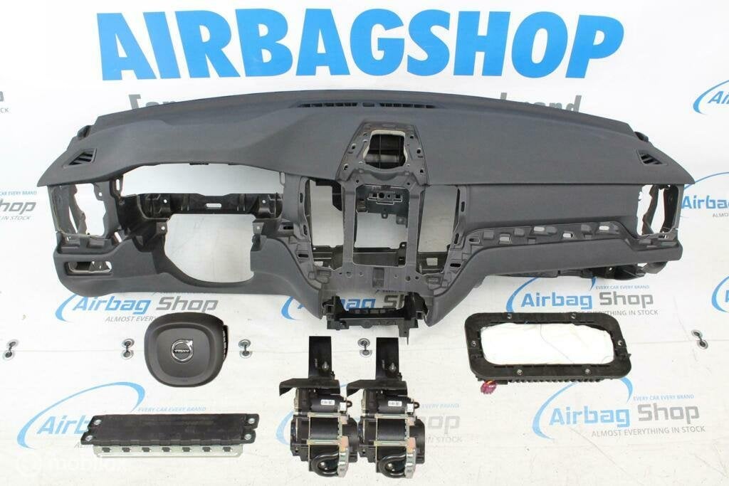Airbag set - Dashboard zwart Volvo XC60 (2017-heden), Gebruikt, Ophalen of Verzenden
