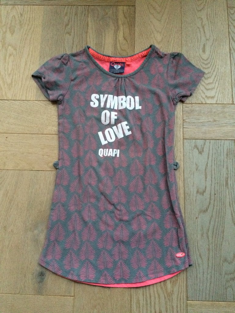 mooi zomerjurkje Quapi mt 110/116, Kinderen en Baby's, Kinderkleding | Maat 110, Meisje, Ophalen of Verzenden, Zo goed als nieuw
