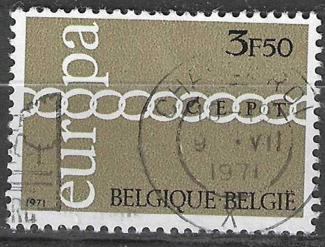 Belgie 1971 - Yvert/OBP 1578 - Europa - 3,50 F. (ST), Verzenden, Gestempeld, Europa
