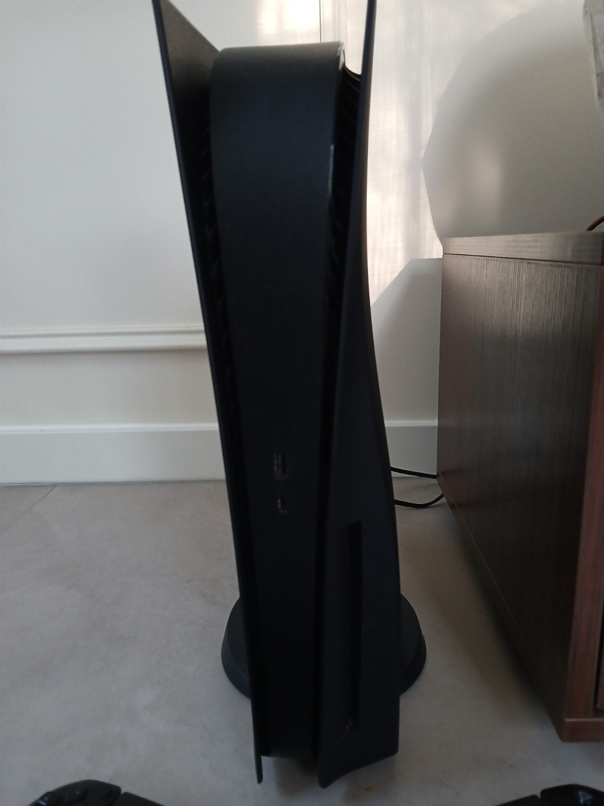 playstation 5 disc matte black + game + witte panelen, Spelcomputers en Games, Spelcomputers | Sony PlayStation 5, Ophalen, Zo goed als nieuw