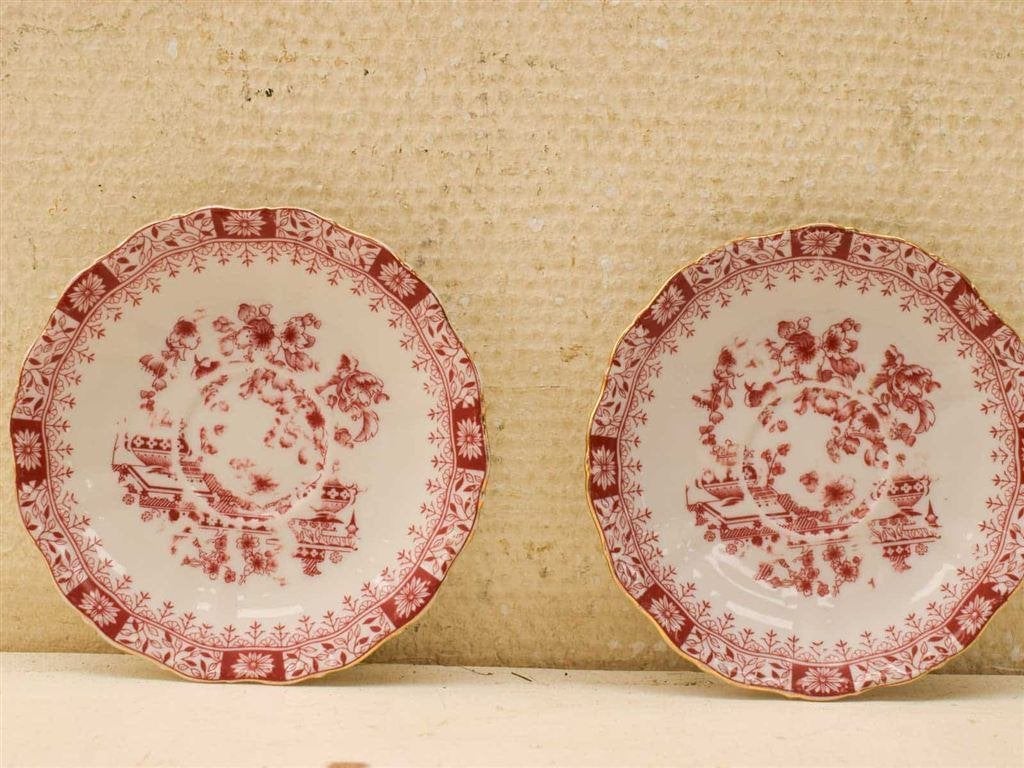 2 stuks Leftmann weiden bavaria schoteltjes 53839, Gebruikt, Ophalen of Verzenden, Bord(en), Overige stijlen