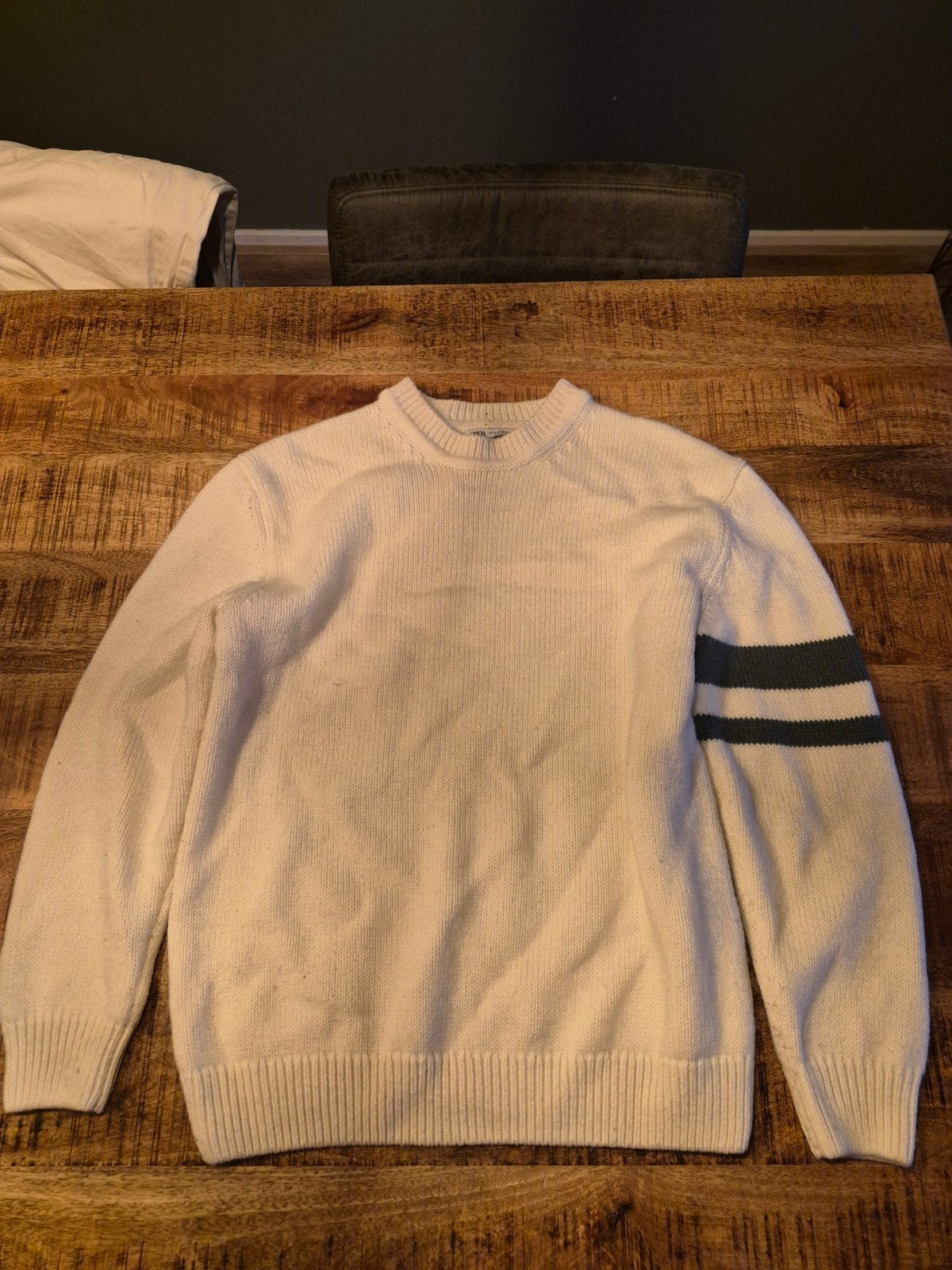Witte Zara sweater maat M, Kleding | Heren, Ophalen of Verzenden, Gedragen