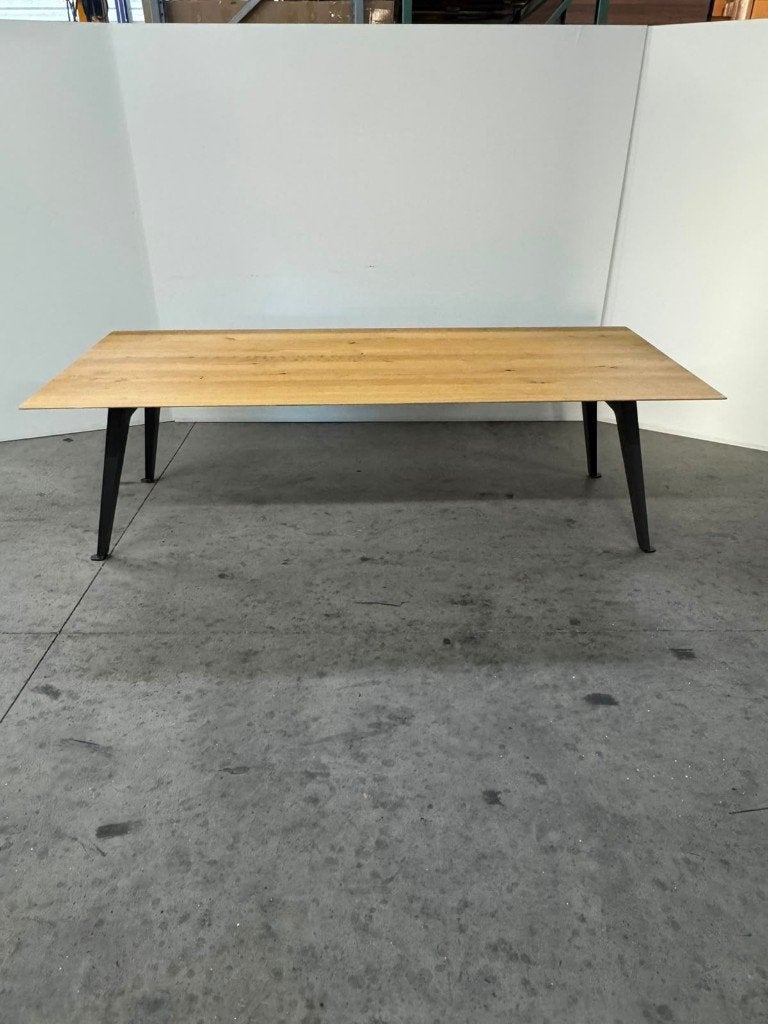 Nieuwe Bert Plantagie eiken eettafel SATO 260x110x76cm, Ophalen, 100 tot 150 cm, Eikenhout, Eikenhout