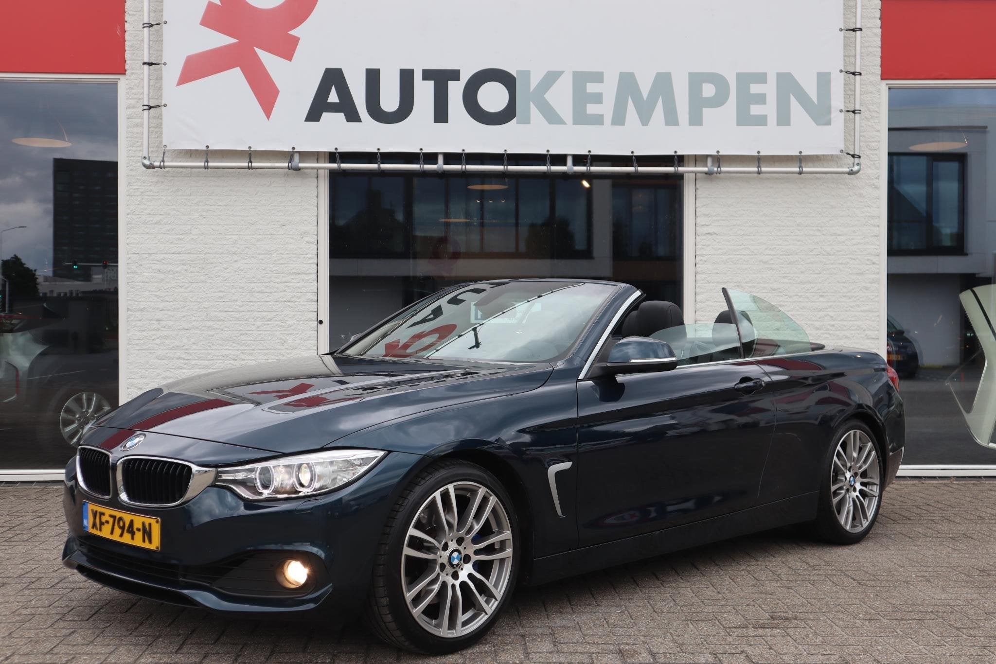 BMW 4-SERIE CABRIO 440i LEDER|NAVIGATIE|CRUISE, Auto's, BMW, Automaat, Gebruikt, 4-Serie, Cabriolet