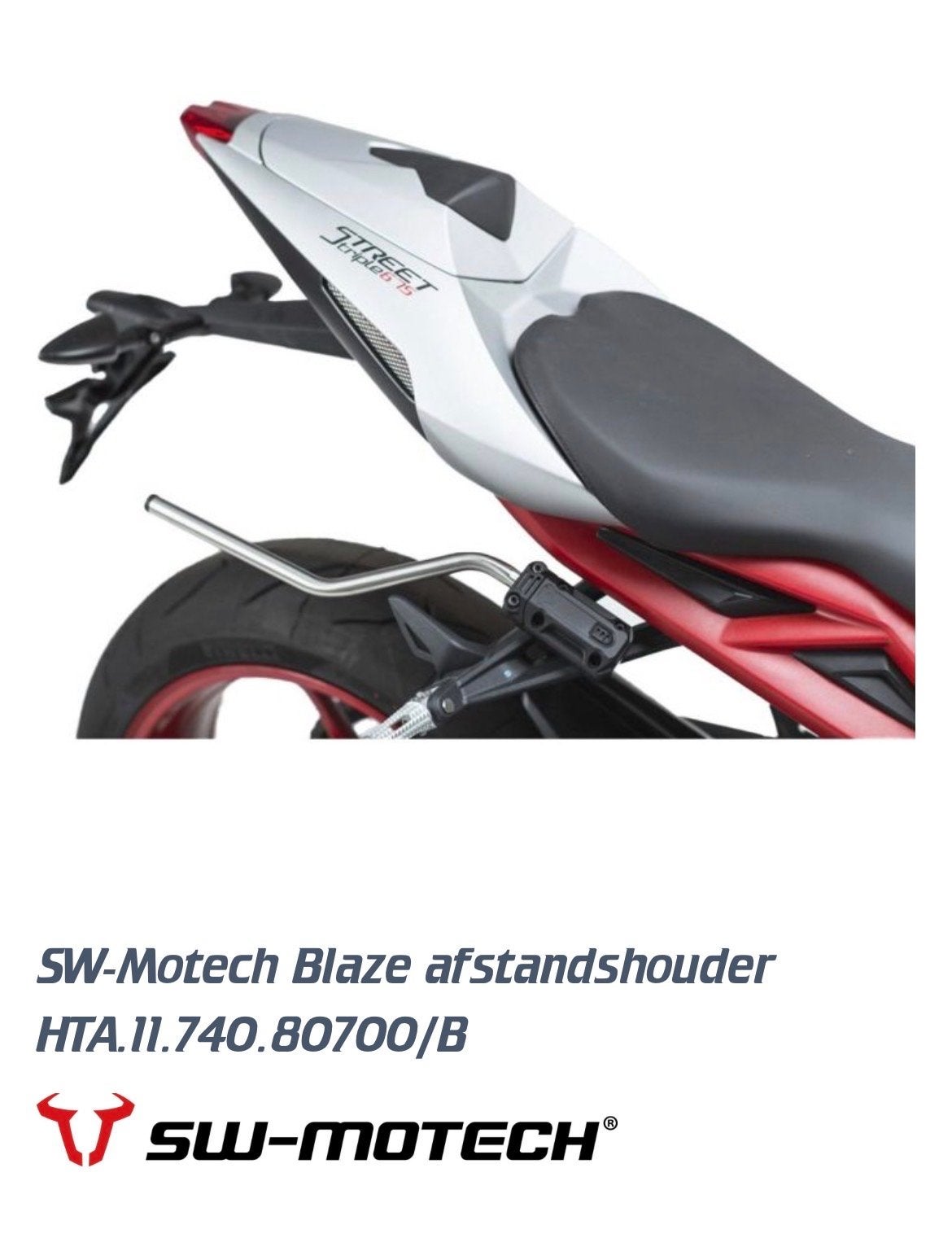 SW-Motech Blaze afstandshouder Triumph Street Triple, Ophalen of Verzenden, Zo goed als nieuw
