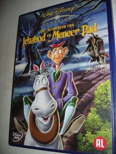 De Avonturen van Ichabod en Meneer Pad- Walt Disney- (NIEUW), Alle leeftijden, Verzenden, Nieuw in verpakking, Amerikaans