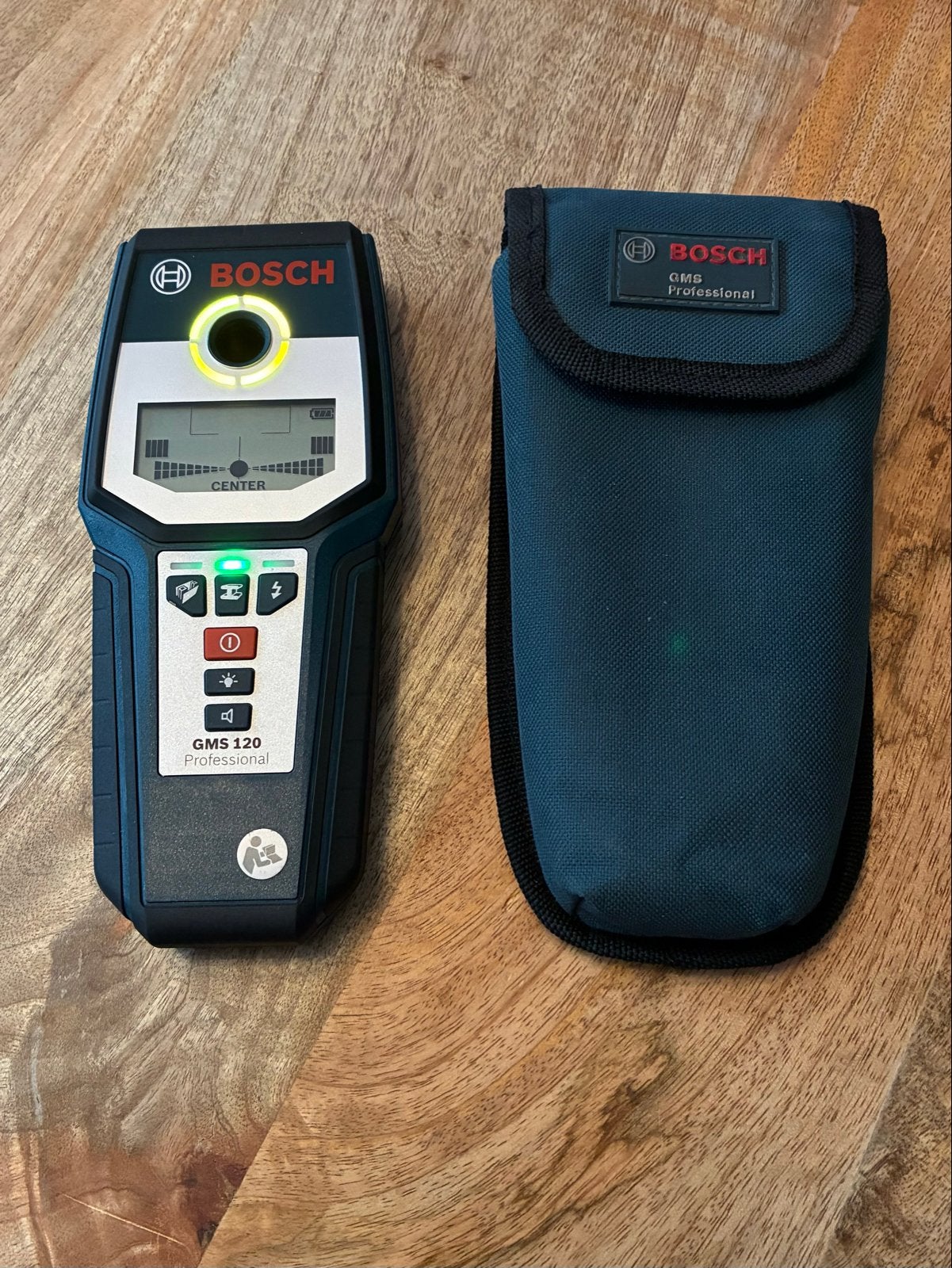 Bosch Professional GMS 120 - Detecteert metaal, stroom, hout, Doe-het-zelf en Verbouw, Ophalen, Zo goed als nieuw