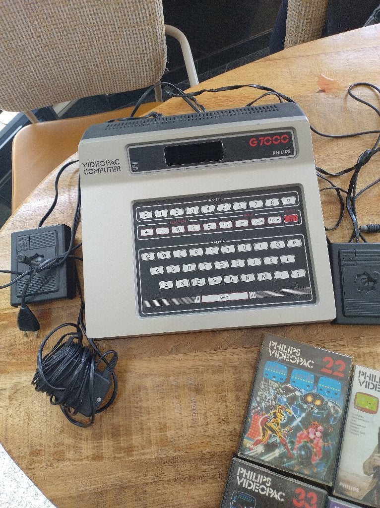 Philips videopac g7000, Computers en Software, Vintage Computers, Ophalen of Verzenden, Philips