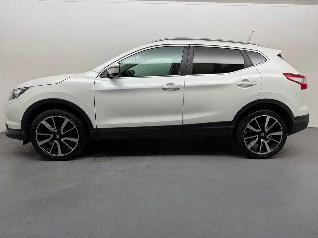 Nissan Qashqai 1.2 Tekna # Pano # Leder # Camera # Navi # Tr, Voorwielaandrijving, 4 cilinders, 116 pk, Wit
